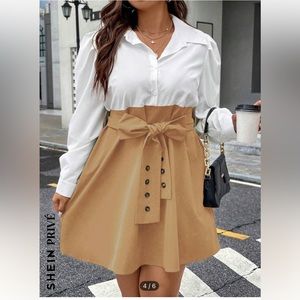 Colorblock Dress  Size 1XL  NWT